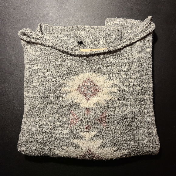 Hollister grey marled sweater - Picture 3 of 3